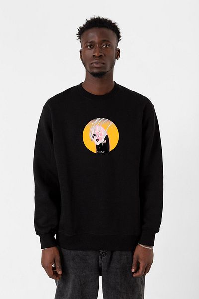 Tshirthane Ανδρικό φούτερ Meovv Meow Black 2ip