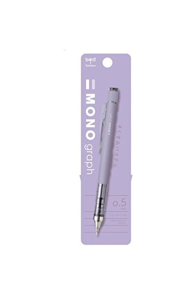 Tombow Mono Graph Faded Mekanik Uçlu Kalem 0,5mm Blisterli Lavanta
