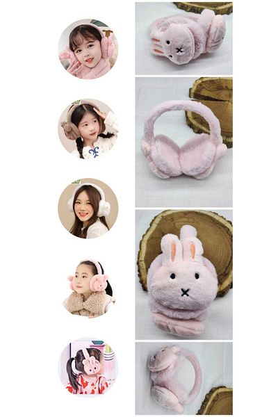 Eva Rose 1Pcs Rabbit Model Winter Earmuff Plush Earmuff Children's Plush Earmuff Girl's Earmuff