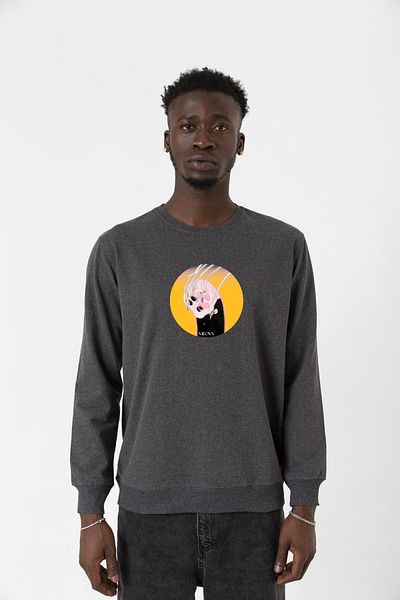 Tshirthane Ανδρικό φούτερ Meovv Meow Smoked 2ip