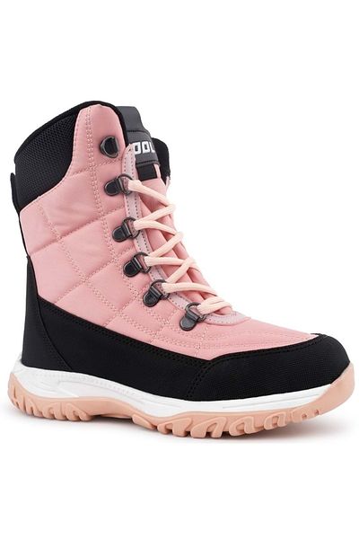 Kids Club Shoes Felix Unisex Orthopedic Αντιολισθητική Σόλα Παιδικές Μπότες Χιονιού - Πούδρα