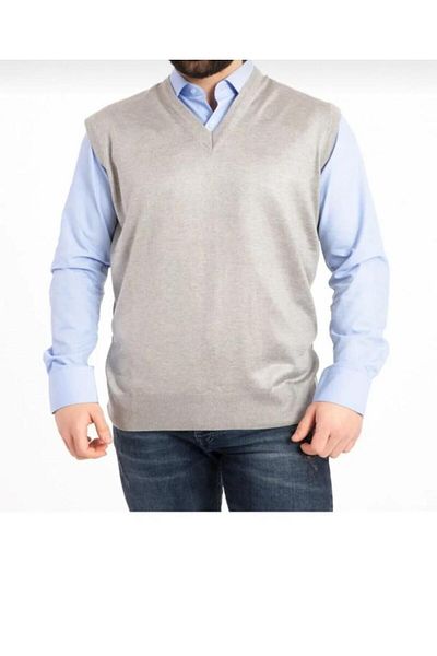 YHE STORE Men's V-Neck Seasonal Knitwear Sweater