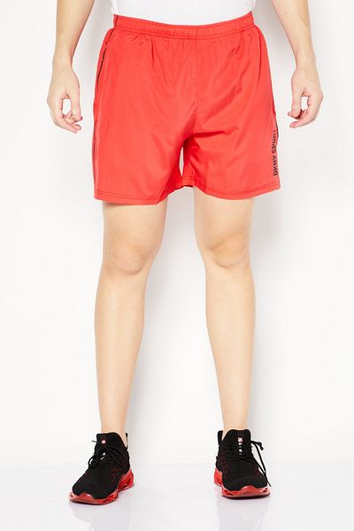 DKNY Sport Men Sportswear Fit Running Shorts, Red