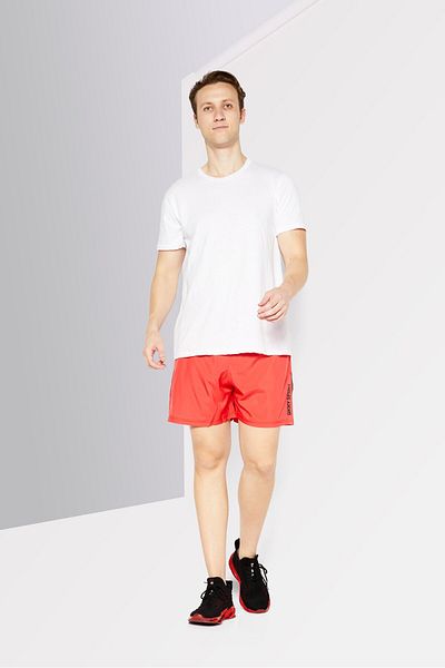 DKNY Sport Men Sportswear Fit Running Shorts, Red
