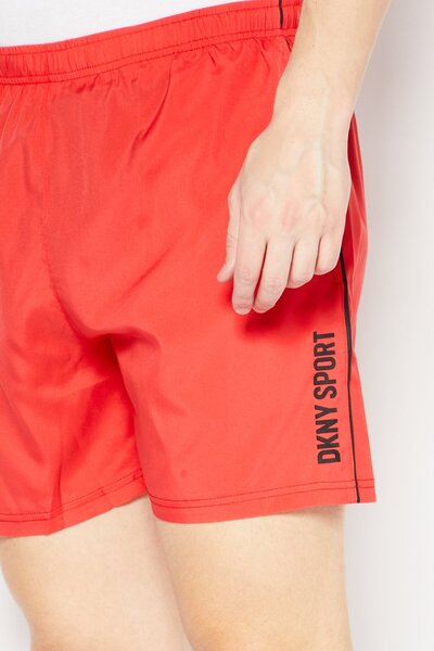 DKNY Sport Men Sportswear Fit Running Shorts, Red