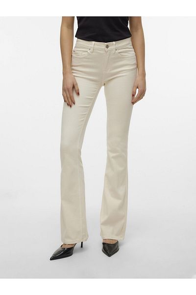 Vero Moda Ausgestellt VMFLASH Mid Rise Ausgestellt Jeans
