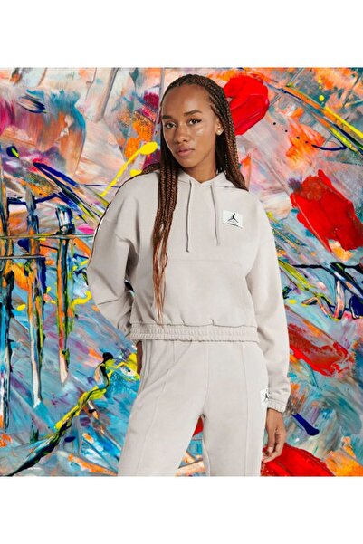 Nike Jordan Essential Fleece Hoodie Kadın Sweatshirt-dd6998-012