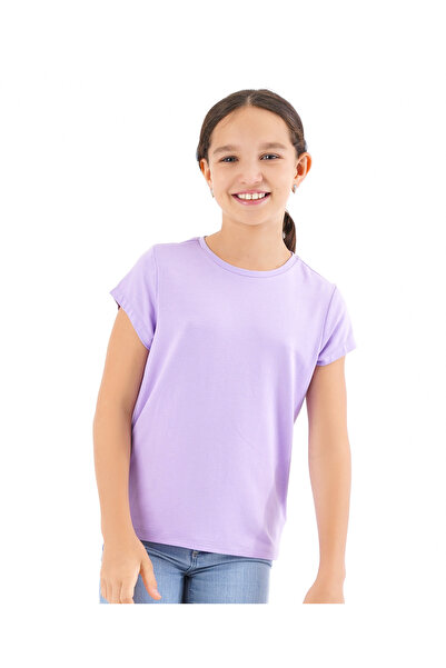 Only Kids Solid Blouse - Purple