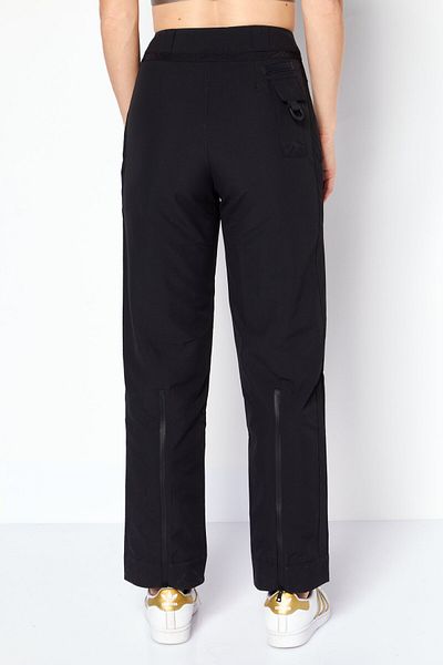 adidas Women Sportswear Fit Brand Logo Outdoor Pants, Black