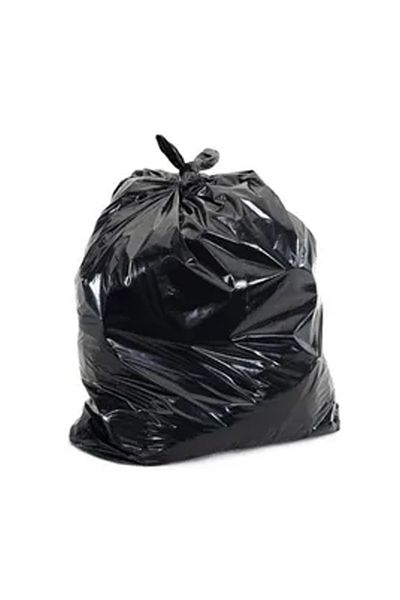 RNL04 25 Large Size Black Eco Industrial Trash Bags - A012