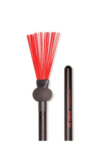 Vicfirth-4c Vicfırth Cb1 - Double Baguette and Cajon Set Bru-llet