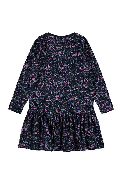 Name it Floral Print Dress - Dark Sapphire