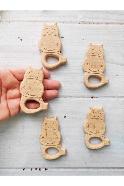 İthal Su Aygırı Figürlü Diş Kaşıyıcı 1 Adet