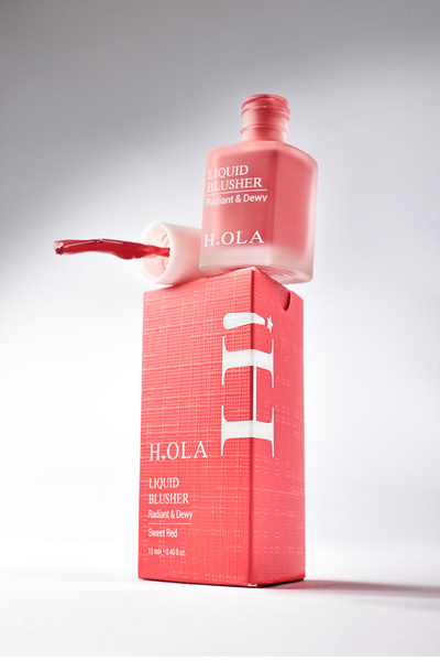 h.OLA Likit Allık | LIQUID BLUSHER RED | Kalıcı, Yüksek Pigmentli | Sweet Red