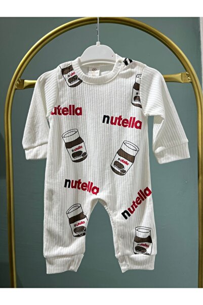 MBK GARDEN Chocolate Printed Unisex Baby Jumpsuit
