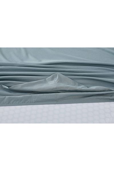 Guloglu Home Цветен чаршаф с прилепнал качулка 160x200