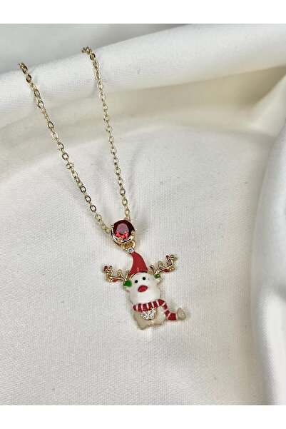 Elifsu Jewelry Özel Detay İşlemeli Yılbaşı Kolyeleri