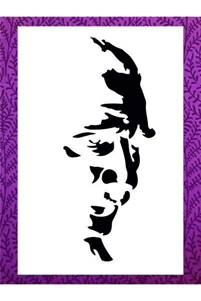 Stencilsarayi STENCİL SARAYİ BOYAMA ŞABLON ATATÜRK - 8486 ÖLÇÜ 40X60