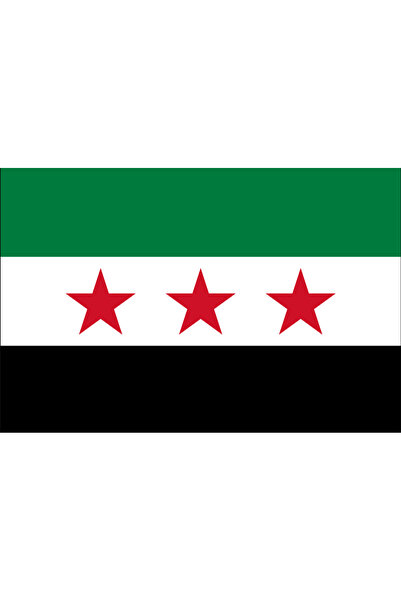 ZC Bayrak suriye yeni Gönder Bayrağı Raşel Kumaş Dijital Baskı