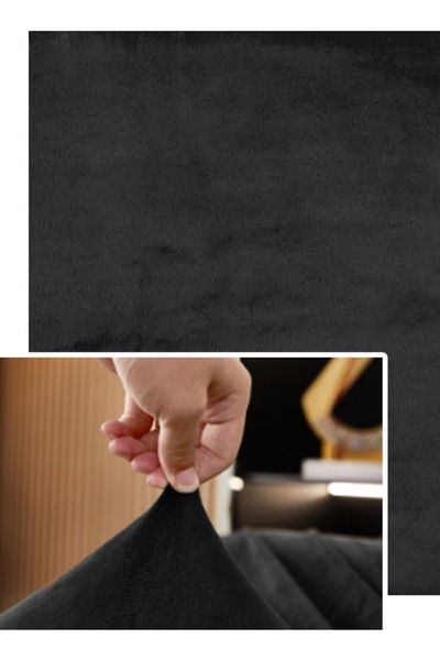 Evory Home Sofa Cover Velvet 4 Pieces Set of 7 Seater (3+2+1+1) Anti Wrinkle Slip Resistant Furniture Protector