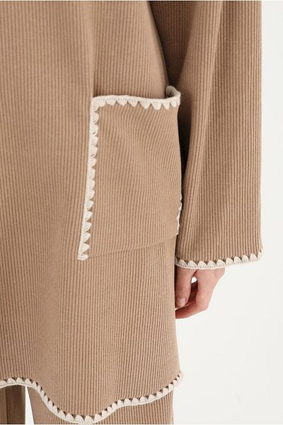 Moda Rosa 25K2232 - Camel - Rubble Pouch Suit