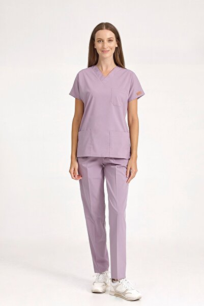 Brl Üniforma ليلك ليكرا طبيب وممرضة جيرسي فريق جراحي للجنسين |   Brl Scruble