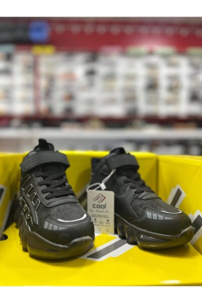 Cool فريد حذاء طويل أسود اللون للأطفال