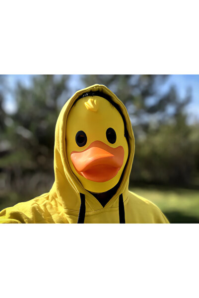 KEMX MASKE - PARTİ MASKE - DUCK , ÖRDEK - PARÇALI - YETİŞKİN BOY
