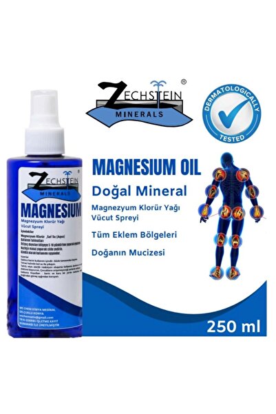 Zechstein Orijinal Magnezyum Yağı 250 ml – Kas Ağrısı, Kramp, Için Saf Sprey