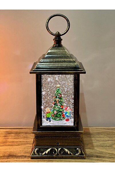 BENİMOLMALI Kar Küresi , Çam ağacı, Işıklı, Hareketli, Kendinden Yaldız Yağdı...