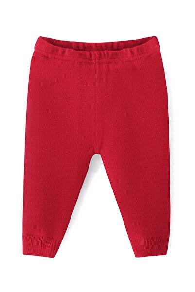 Babyhug Knit Full Sleeves Pullover Sweater & Pant Set  Argyle Design - Red