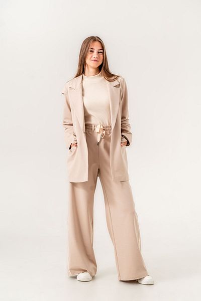 HAUSEkids Set fetiță Royal Design de 9-15 ani - Latte