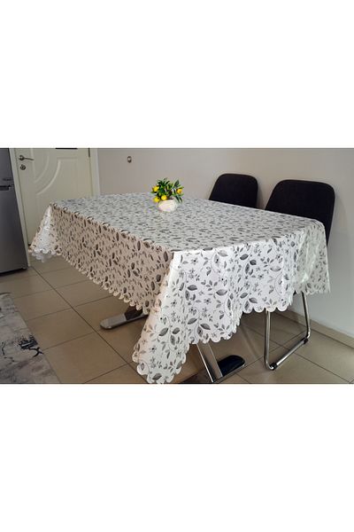 Behçetin Tekstil Fiber Patterned Wipeable Stain Resistant Pvc Tablecloth