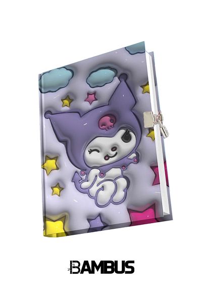 Bambus Home Personaj Kuromi Blocat Suvenir Daily Memory Notebook Star Kuromi Series
