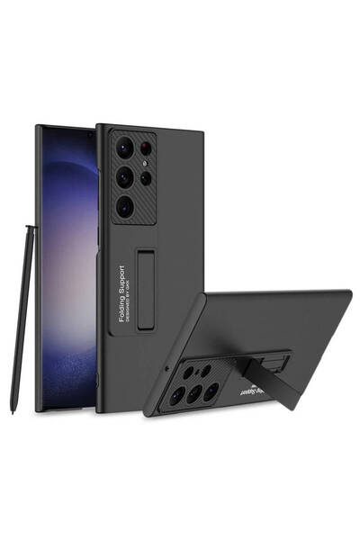 Hatreds Galaxy S24 Ultra Kılıf Hatreds Standlı Ays Kapak