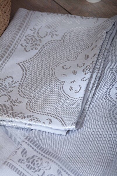 sarra Набір з 4-х наволочок з бахромою - сірий