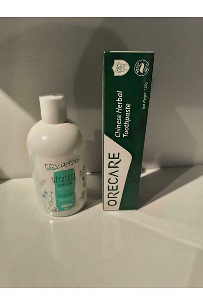 Oracare معجون أسنان عشبي من Tiens وشامبو عشبي من Tiens Revıtıze