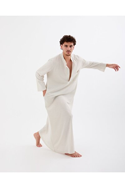 TopG EMF 5G ELEKTROMANYETİK RADYASYON KORUYUCU GÜMÜŞ KUMAŞLI KANDURA