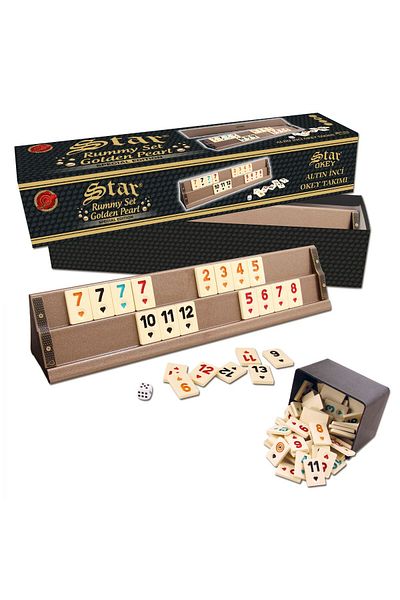 Point Plus Golden Pearl okey Rummy Set