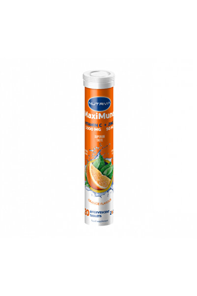 Nutri نيوتريفيا ماكسيمون فيتامين سي + زنك فوار 20 إس