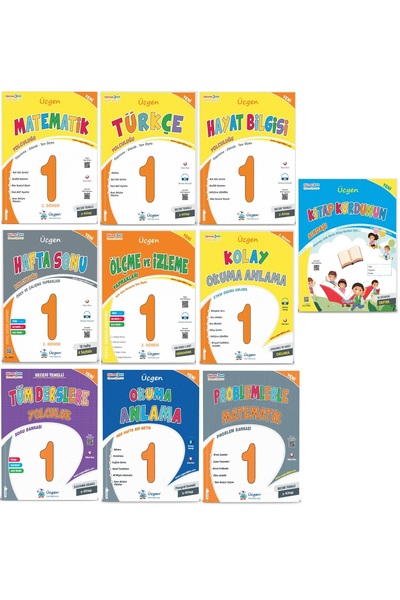 Üçgen Yayıncılık Üçgen 2025 1. Sınıf 2. Dönem Beceri Temelli Seti + Tüm Dersl...
