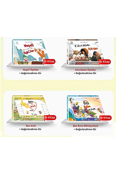 Üçgen Çocuk Üçgen Çocuk 1. Sınıf Neşeli Öyküler + Kıkırdatan Öyküler + Ben Ar...