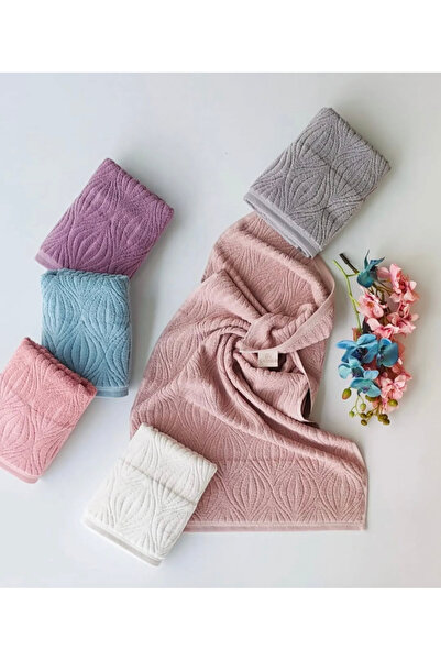 sarra 30x50 Midye 6lı Renkli Mutfak Havlu seti