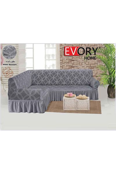 Evory Home Sofa Covers Waterproof L Shape 5.5 Meter Water Resistant