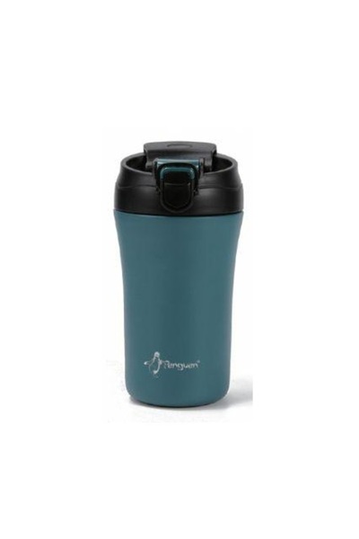 Penguen 400 ML  Mug Termos  Çift İçmeli  bardak ve pipetli