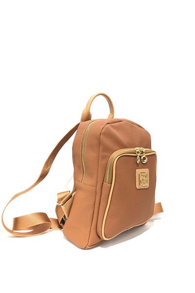 Piedra Tan Color Fabric Material Backpack