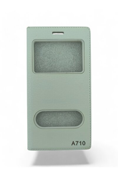 batuteknoloji Samsung Galaxy A7 2016 Pencereli Kapaklı Kılıf