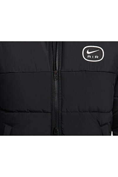 Nike Sportswear Air Syn Fill Men's Black Casual Hooded Coat