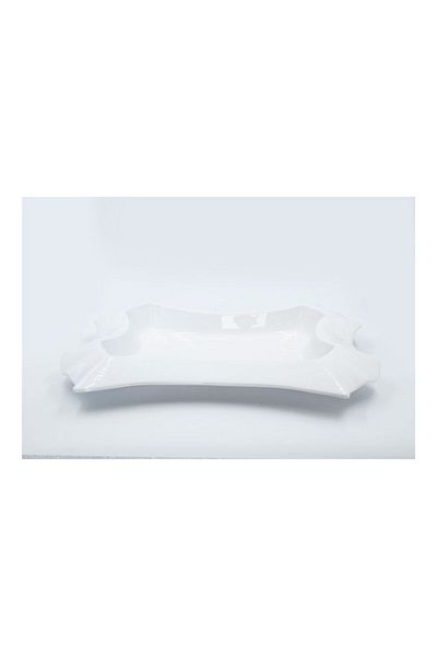 Dania Large Service Plate White 51x34cm