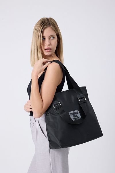 MUJGAN Dámská taška přes rameno BlackShopper – šířka 38 cm, 35 cm 0057